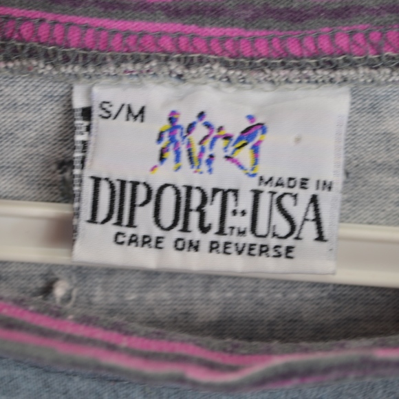 80s Black Hills South Dakota Acid Wash Shirt Gray - Picture 5 of 8